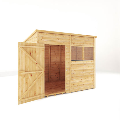 8 x 6 Woodsman Shiplap Pent Wooden Shed