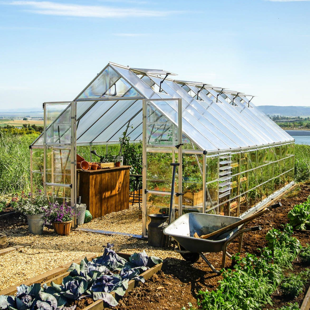 Canopia by Palram 10 x 24 Balance Silver Greenhouse