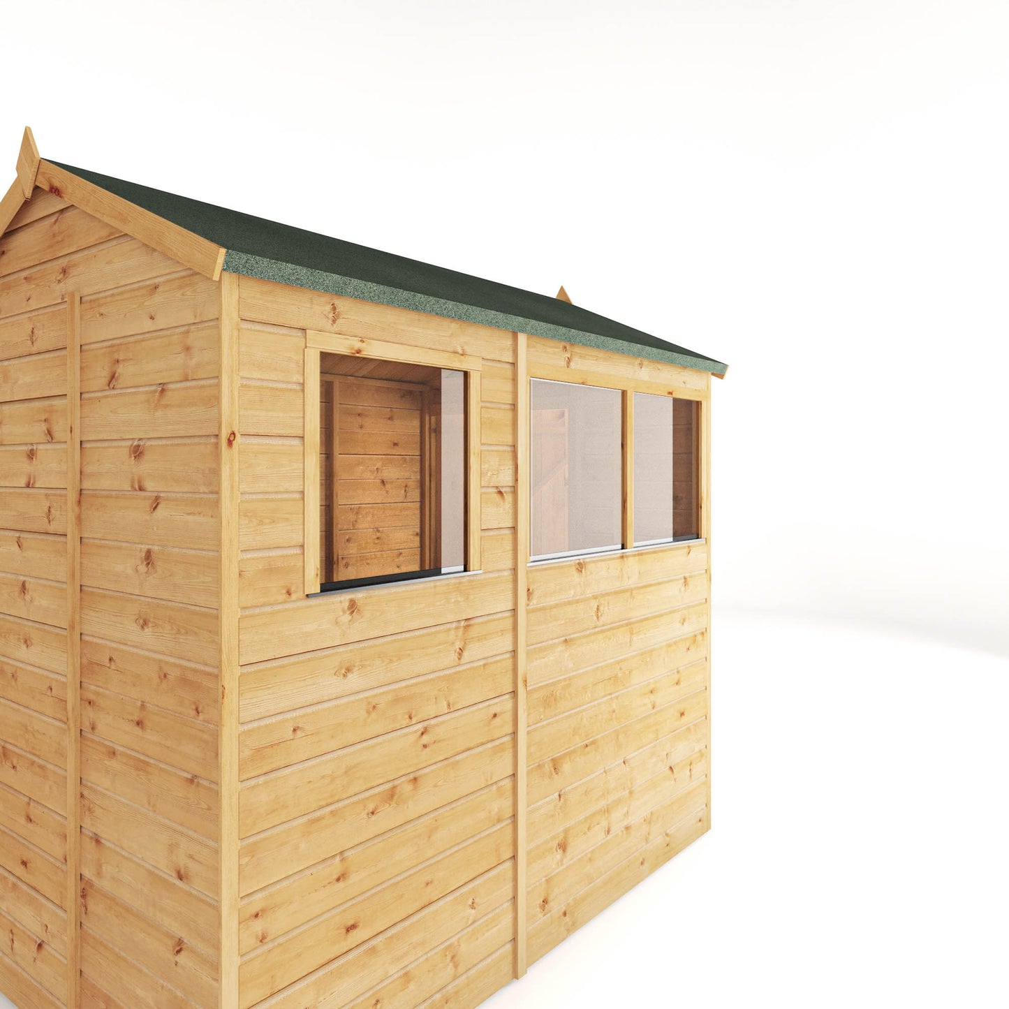 7 x 5 Modular Shiplap Apex Wooden Shed