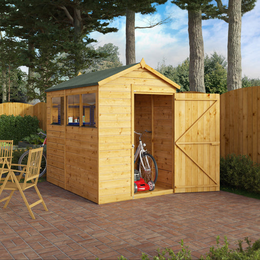 7 x 5 Modular Shiplap Apex Wooden Shed