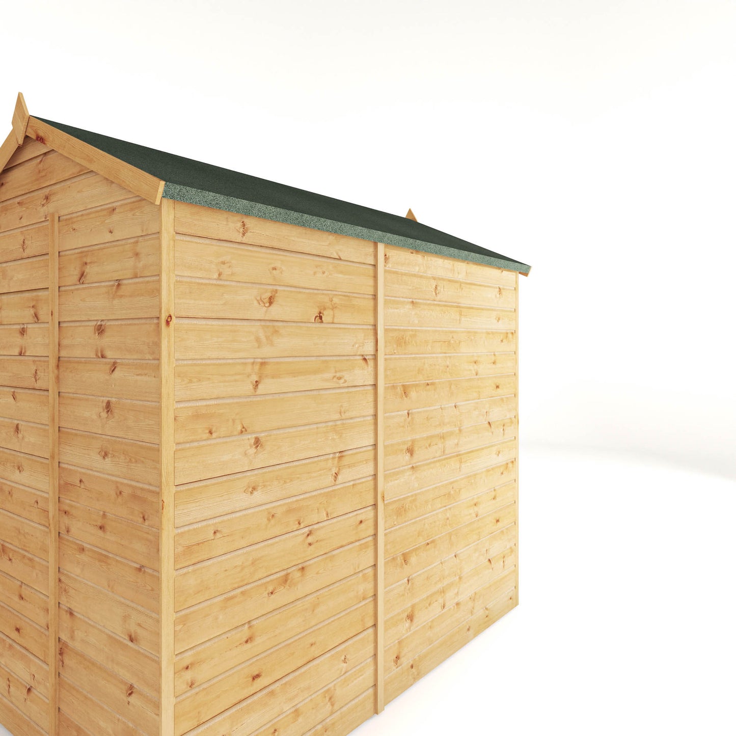 7 x 5 Modular Shiplap Apex Windowless Wooden Shed