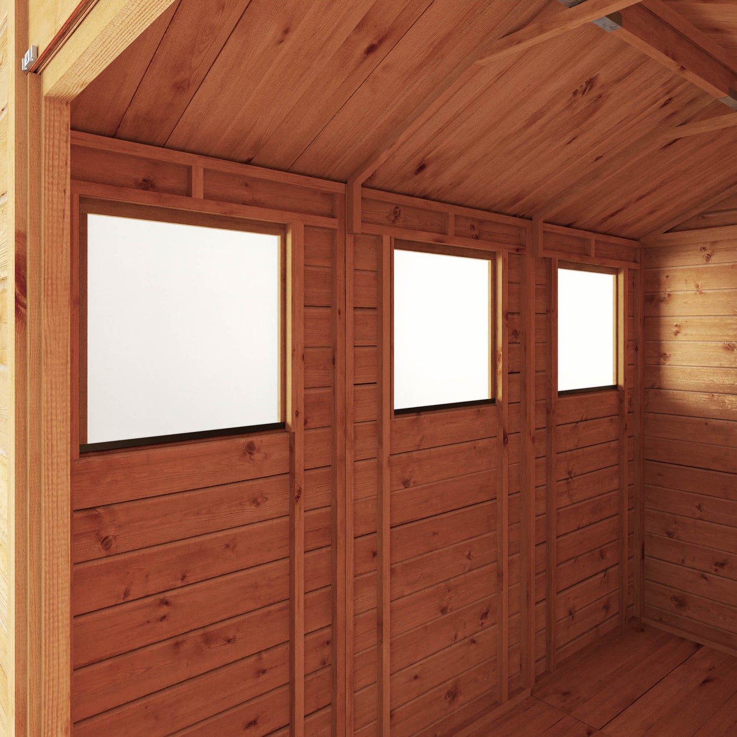 9 x 5 Modular Shiplap Apex Wooden Shed