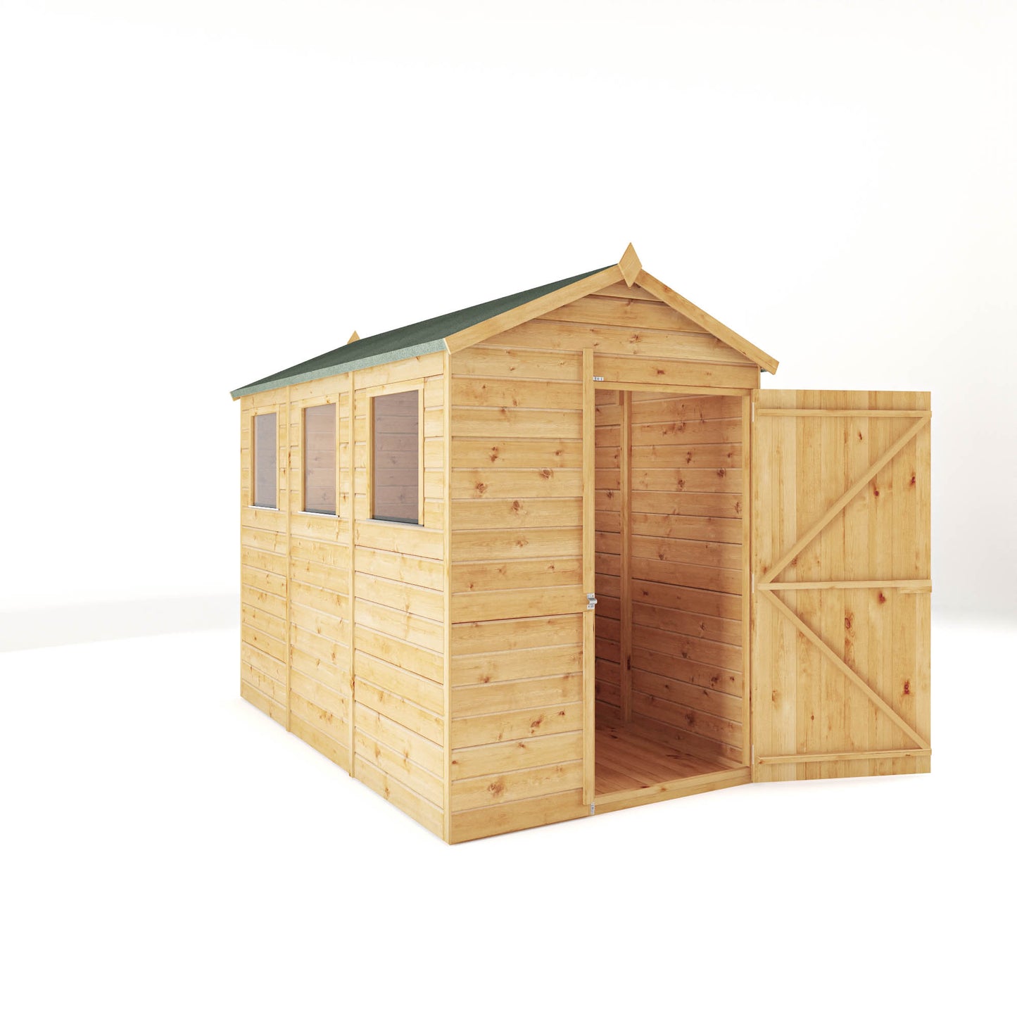 9 x 5 Modular Shiplap Apex Wooden Shed