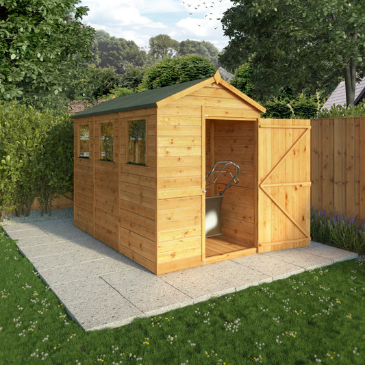 9 x 5 Modular Shiplap Apex Wooden Shed