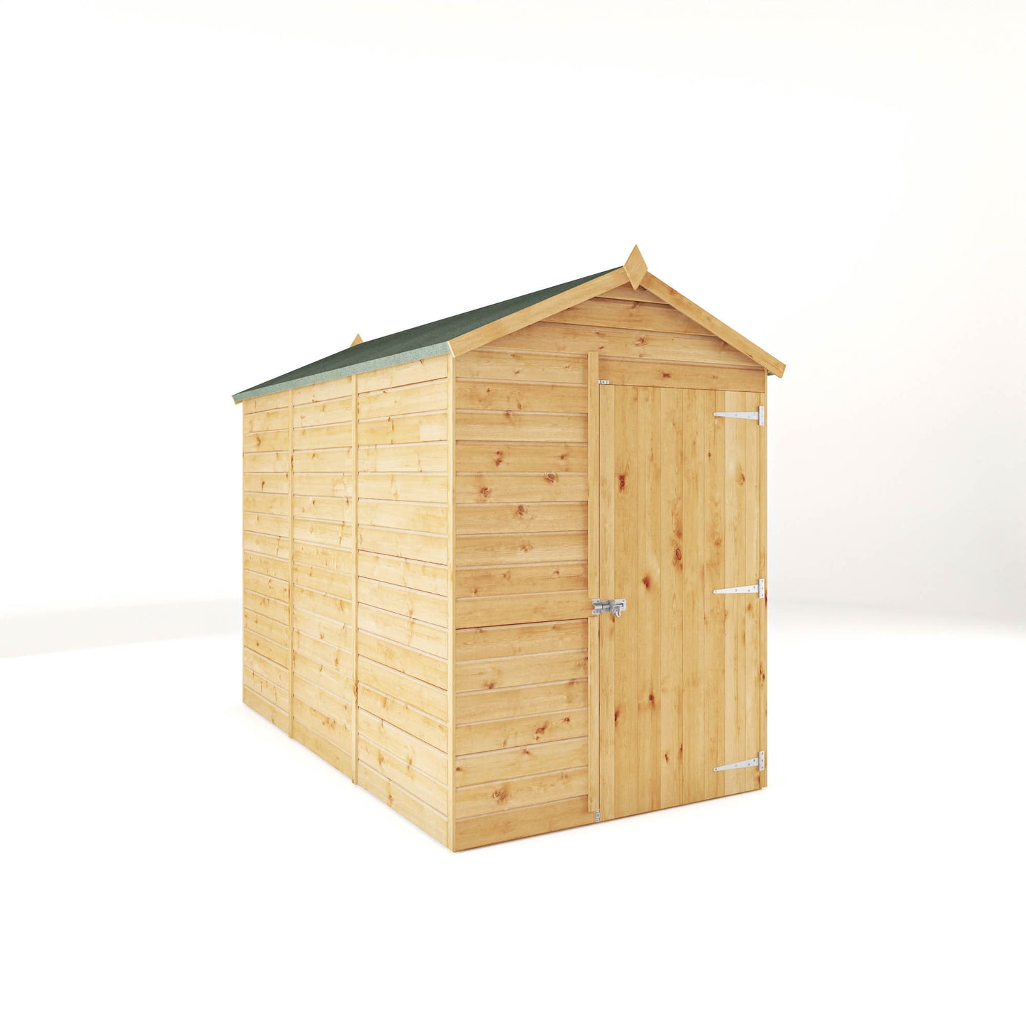 9 x 5 Modular Shiplap Apex Windowless Wooden Shed