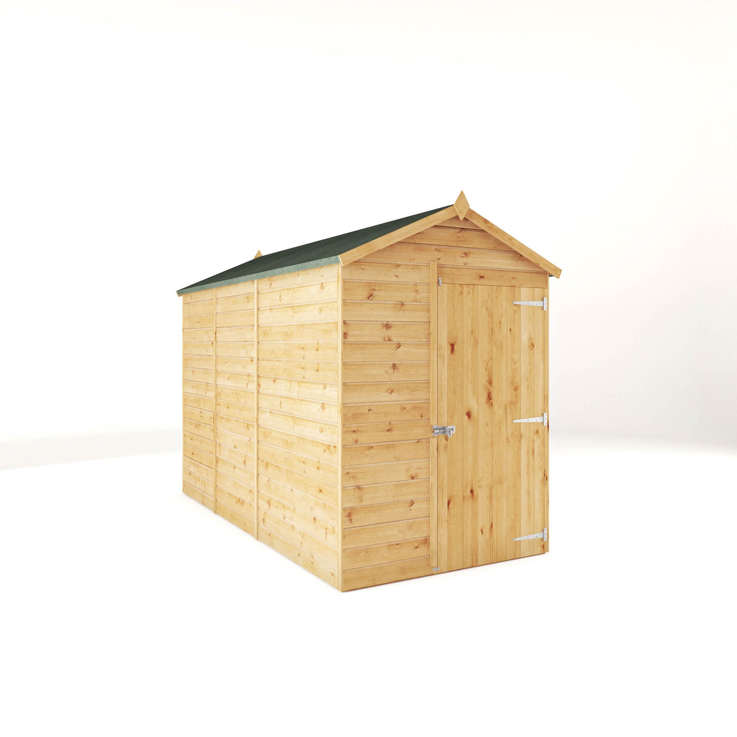 10 x 5 Modular Shiplap Apex Windowless Wooden Shed