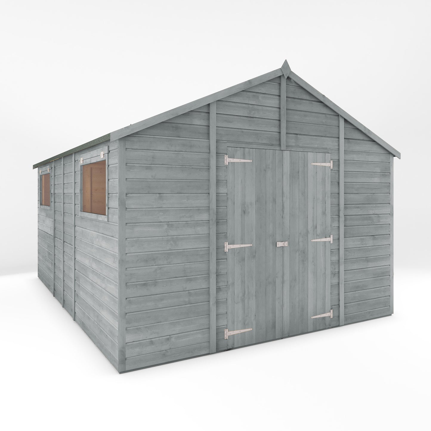 14 x 10 Ready Painted Premium Shiplap Apex Workshop