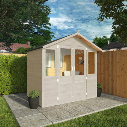 7 x 5 Ready Painted Bournemouth Summerhouse