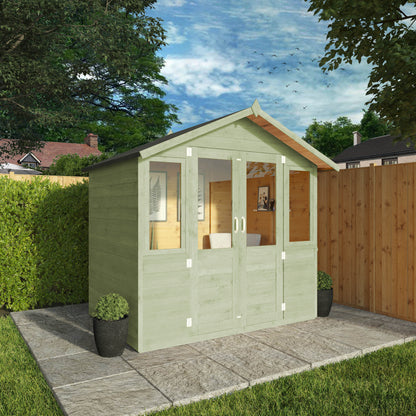 7 x 5 Ready Painted Bournemouth Summerhouse