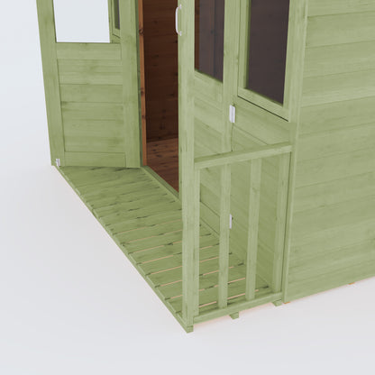 7 x 7 Ready Painted Bournemouth Wooden Summerhouse