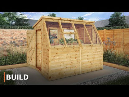 8 x 6 Shiplap Premium Potting Shed