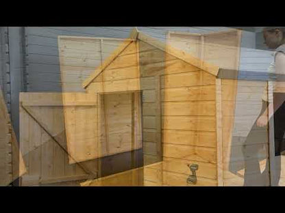 10 x 8 Woodsman Shiplap Pent Wooden Shed