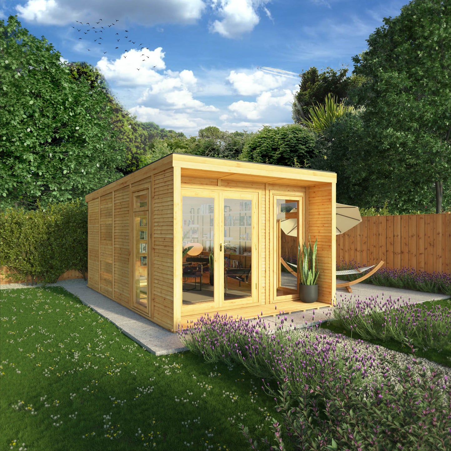 The Creswell 3m x 4m Premium Insulated Garden Room