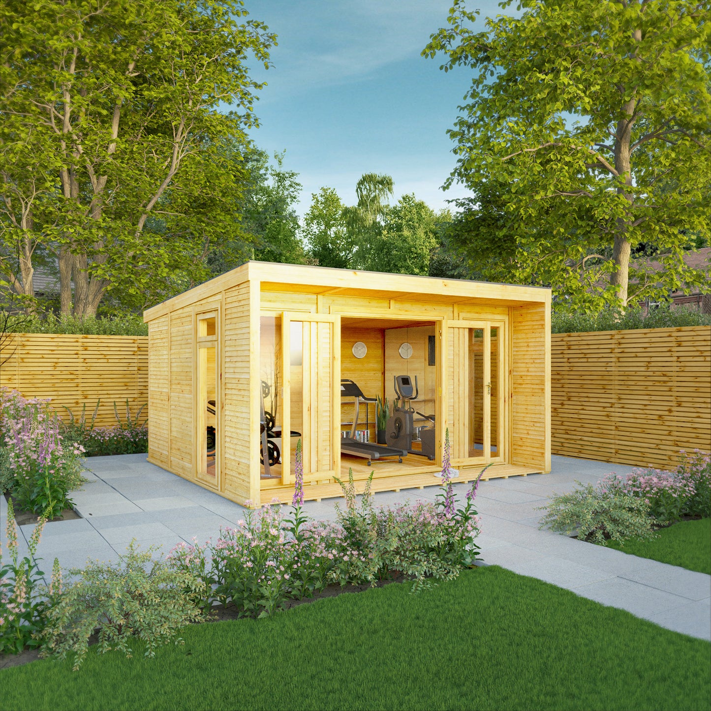 The Creswell 4m x 3m Premium Insulated Garden Room