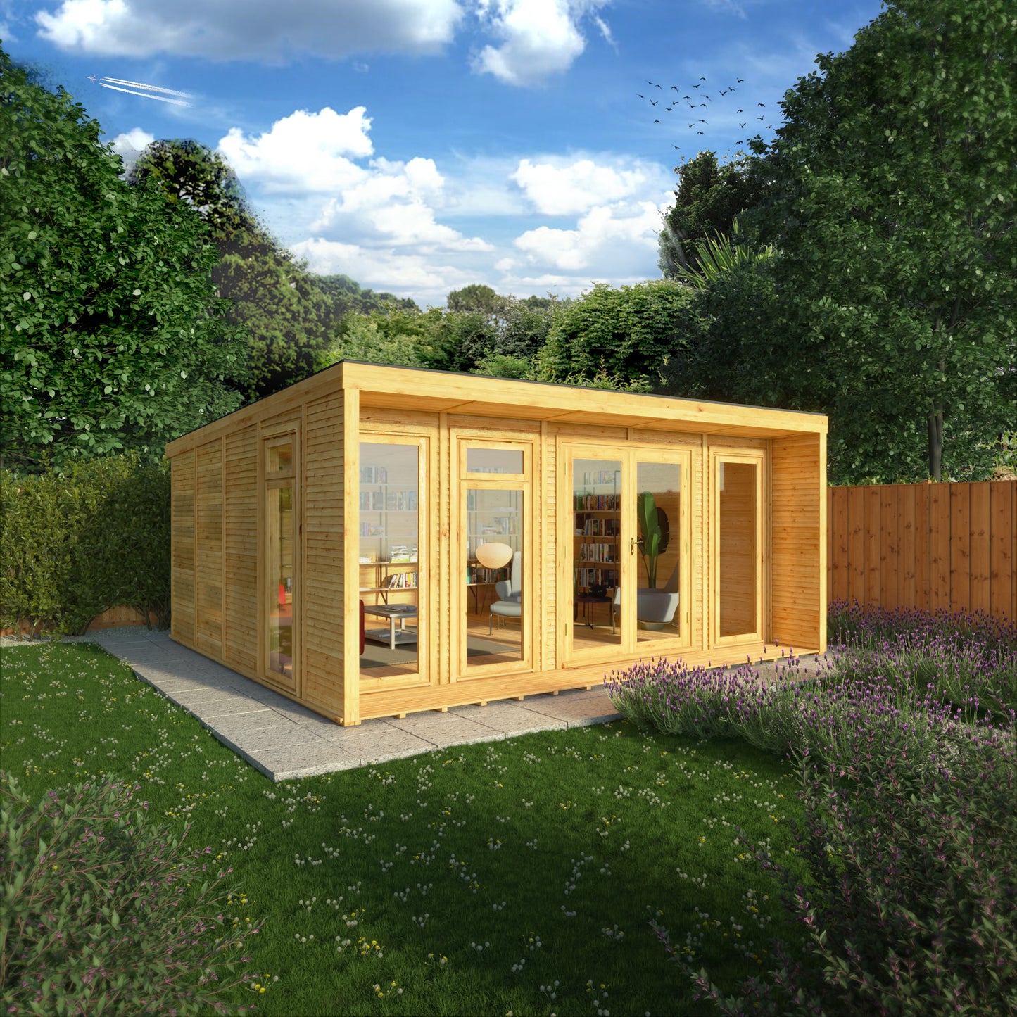 The Creswell 5m x 4m Premium Insulated Garden Room