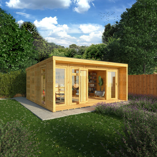 The Creswell 5m x 4m Premium Insulated Garden Room