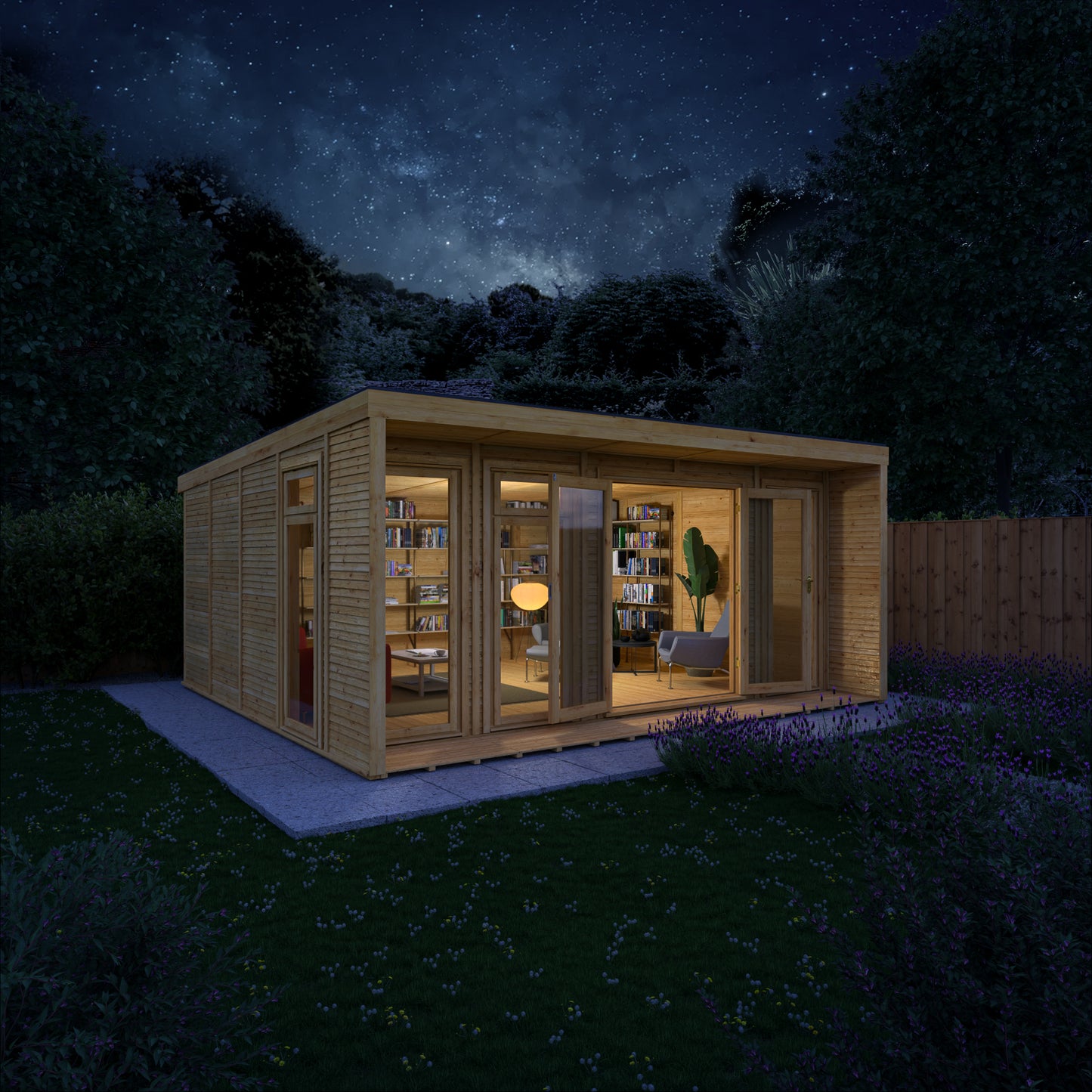 The Creswell 5m x 4m Premium Insulated Garden Room