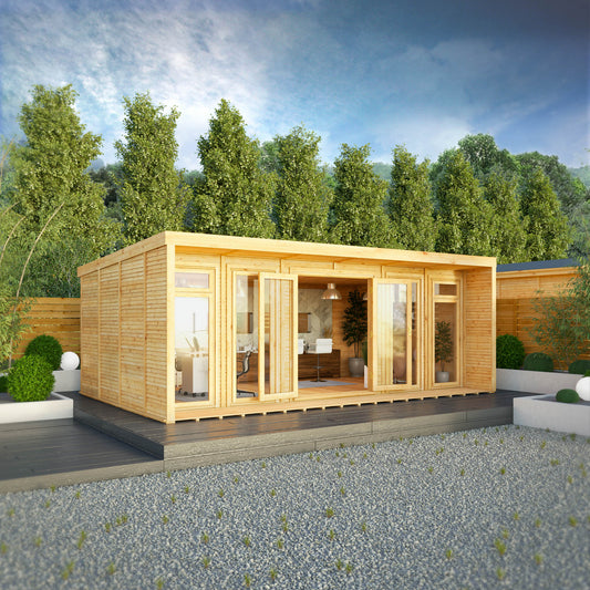 The Creswell 6m x 3m Premium Insulated Garden Room