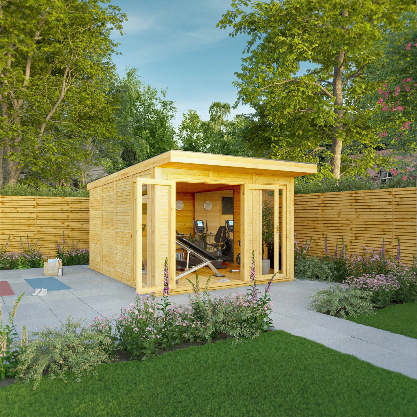 The Edwinstowe 3m x 4m Premium Insulated Garden Room