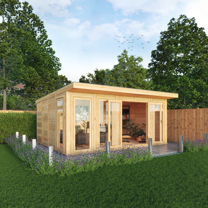 The Edwinstowe 5m x 4m Premium Insulated Garden Room