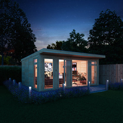 The Edwinstowe 5m x 4m Premium Insulated Garden Room