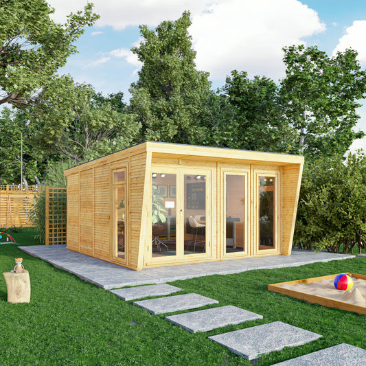 The Harlow 4m x 4m Premium Insulated Garden Room