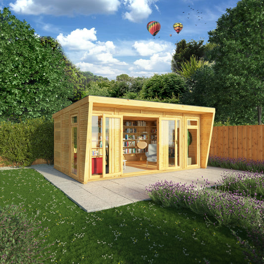 The Harlow 5m x 3m Premium Insulated Garden Room