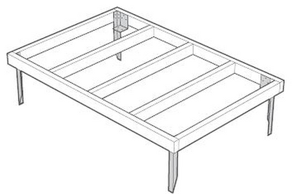 6 x 4 Wooden Base