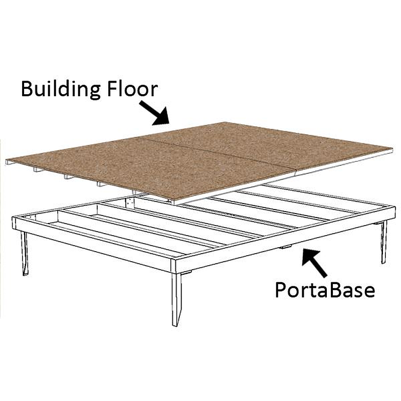 6 x 6 Wooden Base