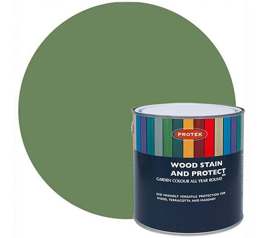 Protek Wood Stain & Protector 5L Tin - Soft Sage