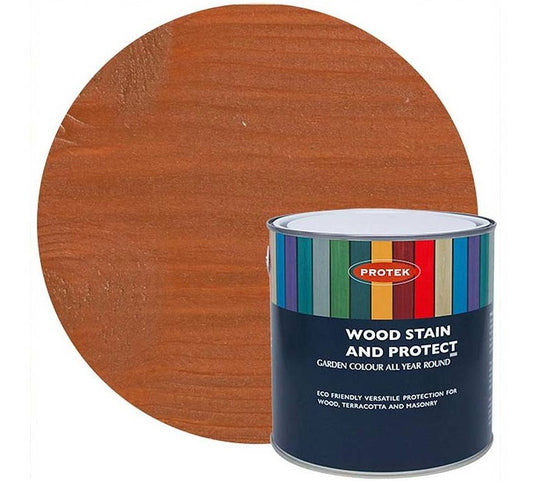 Protek Wood Stain & Protector 5L Tin - Teak