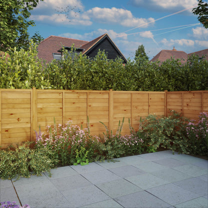 5 x 6 Super Lap Pressure Treated Fence Panel